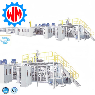 satın al Geri bildirim mekanizması ile optimize edilen üretim bebek bezleri imalat makinesi online manufacture