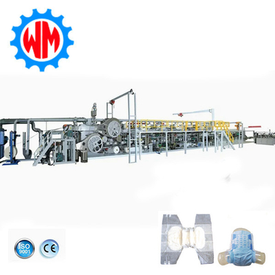 satın al Seri üretim için yüksek kaliteli yetişkin bezleri makinesi PLC kontrol Avrupa'ya ihracat online manufacture