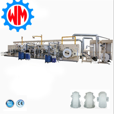 satın al Profesyonel Fabrika Profesyonel Tasarımla Yüksek Hızlı Sanitar Yastık Yapma Makinesi online manufacture