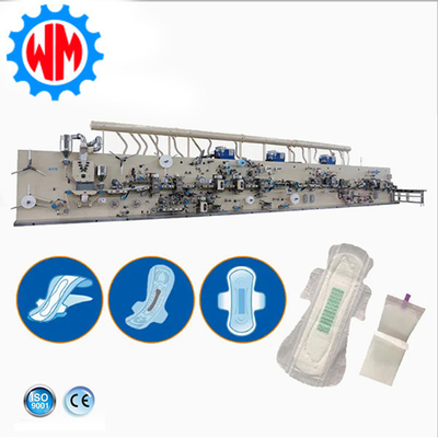 satın al Yüksek verimlilikli Tam Servo Sanitary Pad Makineleri Güneydoğu Asya'ya ihracat online manufacture