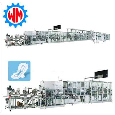 satın al Akıllı Sanitar Servet Üretim Lini Kadınlar Sanitar Yastık Yapma Makinesi online manufacture