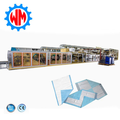 satın al Otomatik Alt Yatak Yapım Makinesi Pürüzlü Pulp SAP Alt Yatak Üretim Makinesi online manufacture