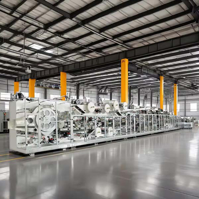 satın al Yüksek Hızlı Yetişkin bezleri üretim hattı 250-400 parça/dakika Akıllı Sistem online manufacture