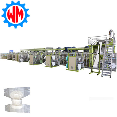 satın al Quickly Export 2025 New 400pcs/min Adult Diaper Production Line with CE Çevrimiçi üretim