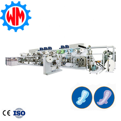 satın al High Speed Automatic Packaging Sanitary Pad Making Machine PLC Control  Çevrimiçi üretim