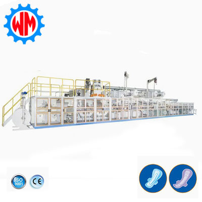satın al 1200pcs/min Tam Servo Sanitary Pad Yapma Makinesi Ham Malzeme İhracat Çevrimiçi üretim