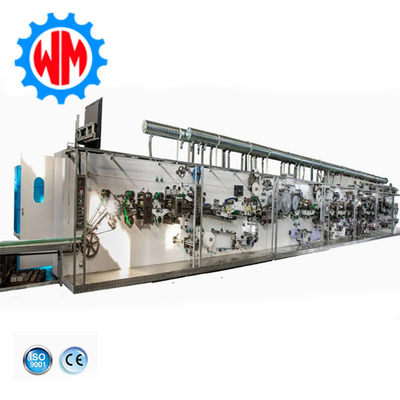 Tam Servo Pet Tek kullanımlık bez makinesi kolay çalıştırma